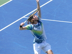 Nice serve motion from Stefanos Tsitsipas on Centre Cout at National Bank Open 2023 in Toronto