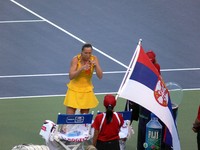 Jelena Jankovic of Serbia will play Alisa Kleybanova of Russsia.