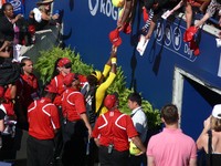 Serena Williams and her fans.