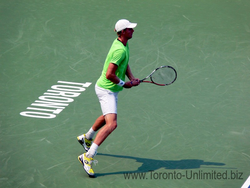 Kevin Anderson (RSA) on Stadium Court August 7, 2014 Rogers Cup Toronto