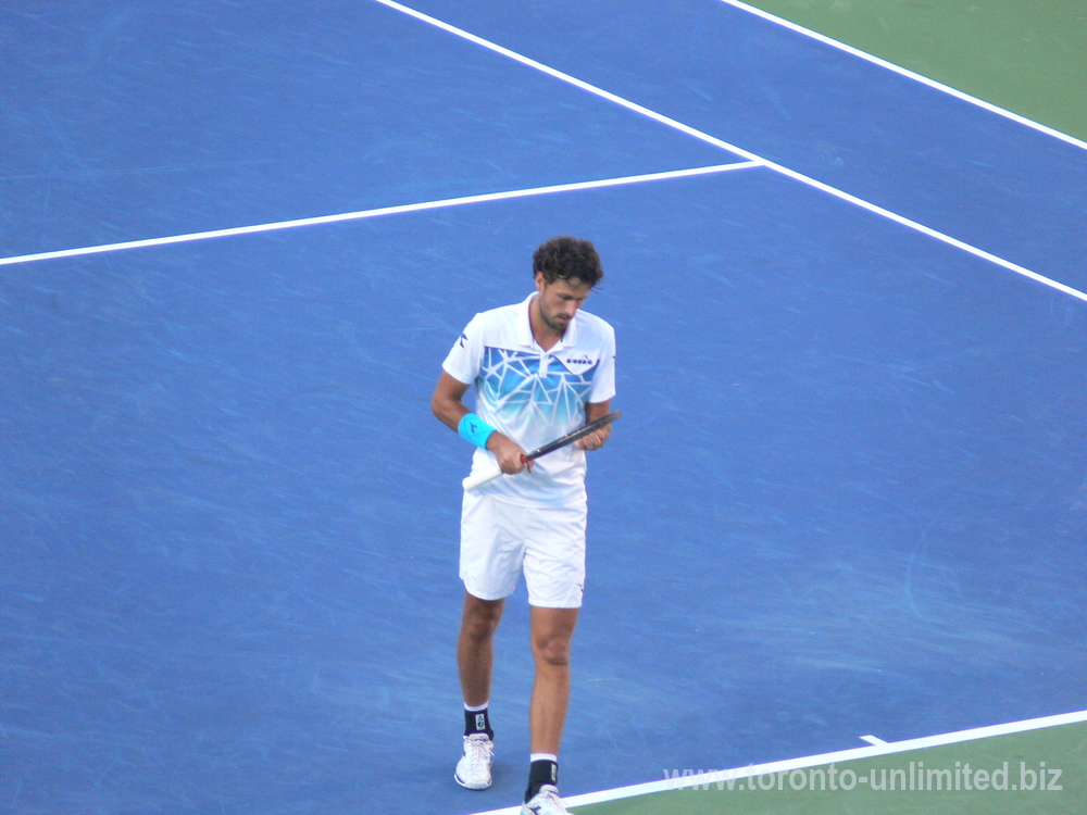 Robin Haase on the Centre Court August 9, 2018 Rogers Cup Toronto!
