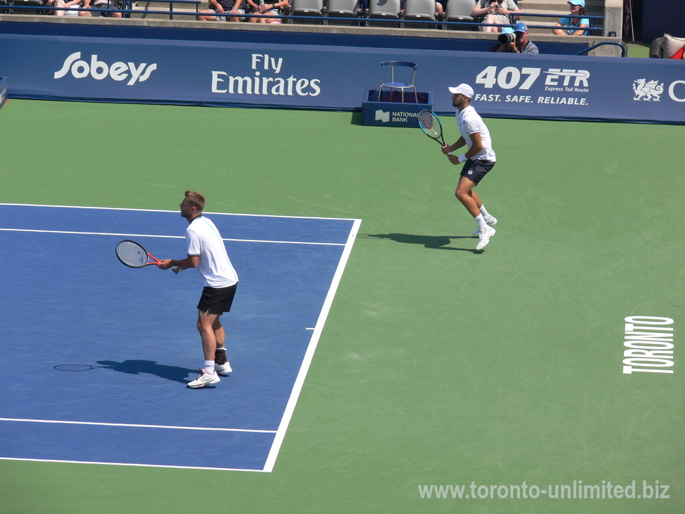 Oliver Marach (AUT) and Mate Pavic (CRO)  August 11, 2018 Rogers Cup Toronto!