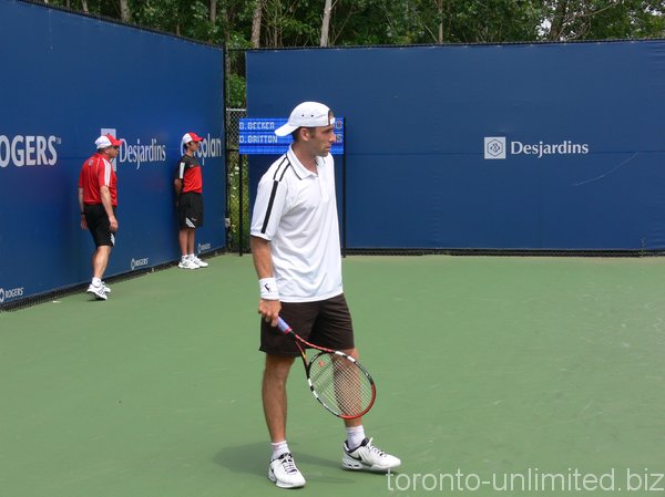 Benjamin Becker a qualifier from Germany.