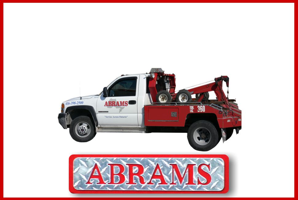 Abrams Towing Display Ad 970
