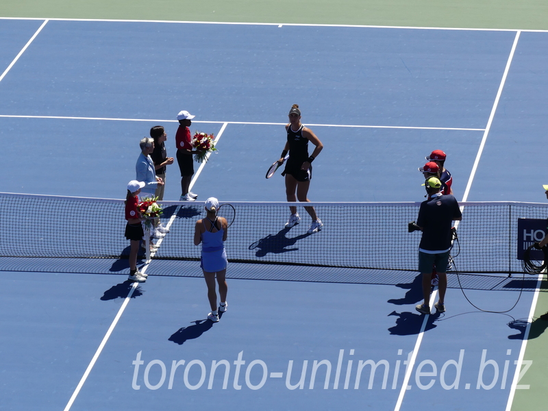 National Bank Open 2022 Toronto - Singles Final - Coin toss