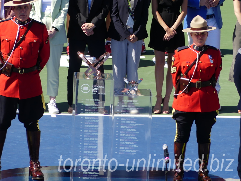 National Bank Open 2022 Toronto - Singles Final with Trophies presentation