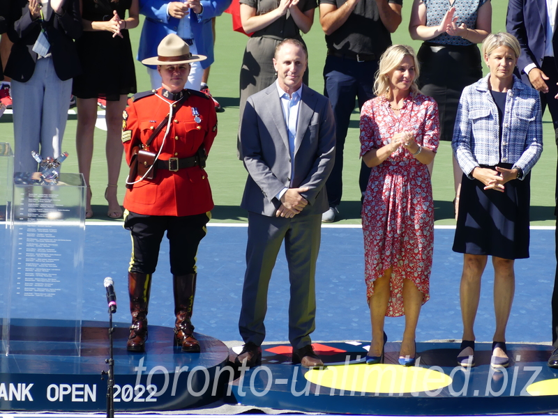  National Bank Open 2022 Toronto - Singles Final with Trophies presentation