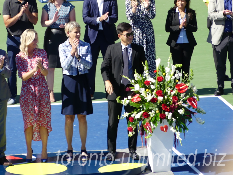 National Bank Open 2022 Toronto - Singles Final with Trophies presentation