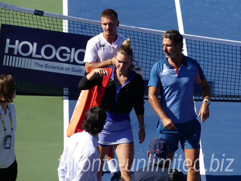  National Bank Open 2022 Toronto - Singles Final - Postgame Ceremonies and Excitement - Leaving the Court