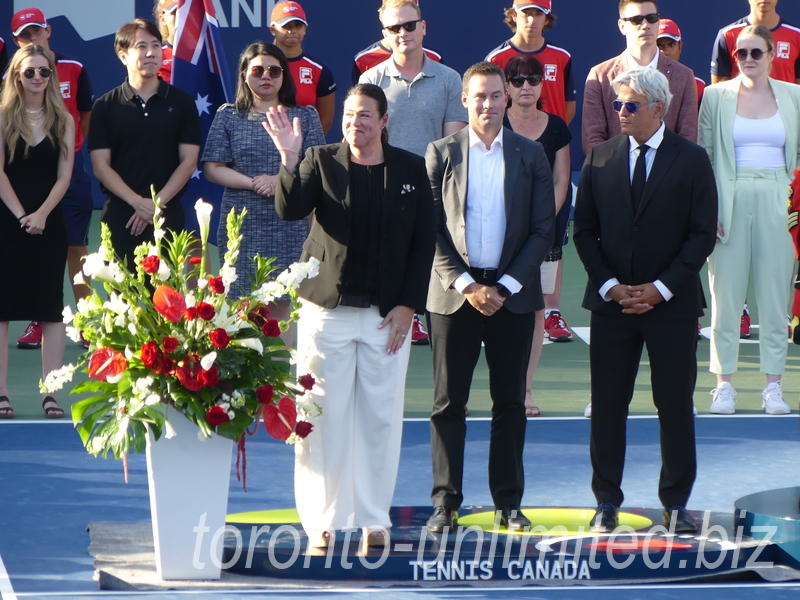 National Bank Open 2022 Toronto - Doubles Final - Closing Ceremony 
