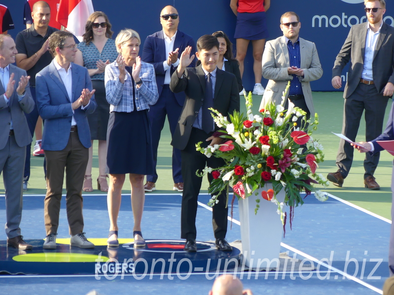 National Bank Open 2022 Toronto - Doubles Final - Closing Ceremony 