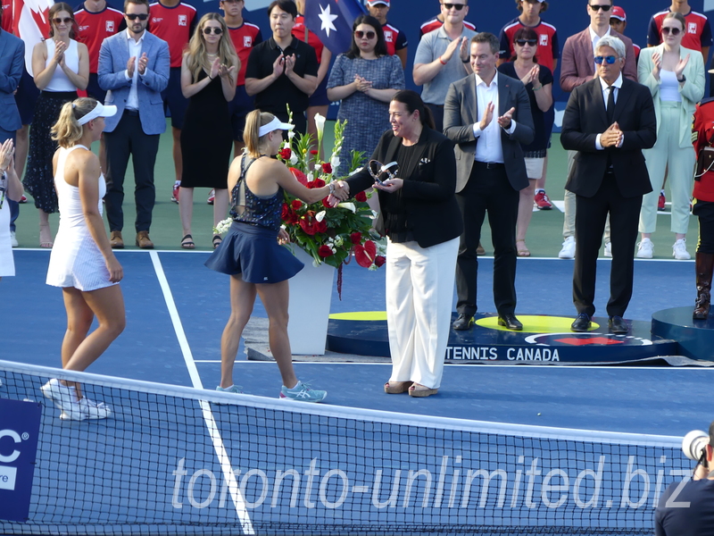 National Bank Open 2022 Toronto - Doubles Final - Closing Ceremony