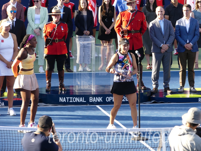 National Bank Open 2022 Toronto - Doubles Final - Closing Ceremony