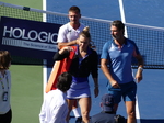  National Bank Open 2022 Toronto - Singles Final - Postgame Ceremonies and Excitement - Leaving the Court