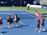   National Bank Open 2022 Toronto - Doubles Final -  [3] Coco GAUFF USA  Jessica PEGULA USA coming to Stadium Court