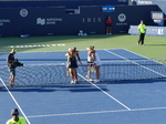  National Bank Open 2022 Toronto - Doubles Final is over - shaking hands