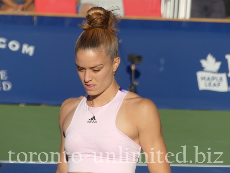 Maria SAKKARI GRE on NATIONAL BANK GRANDSTAND Thursday, August 11, 2022 