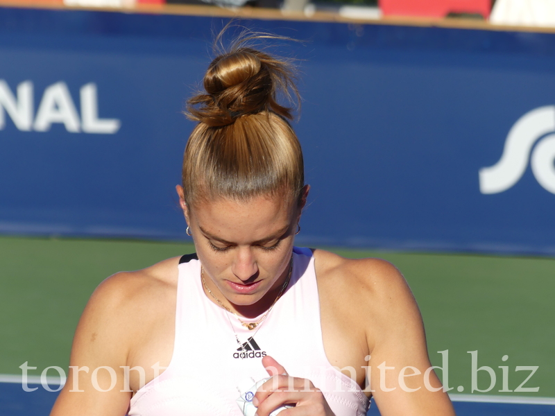 Maria SAKKARI GRE on NATIONAL BANK GRANDSTAND Thursday, August 11, 2022