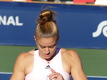 Maria SAKKARI GRE on NATIONAL BANK GRANDSTAND Thursday, August 11, 2022