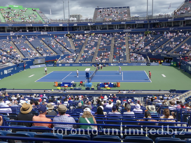 The Doubles Final on Centre Court is in progress now.