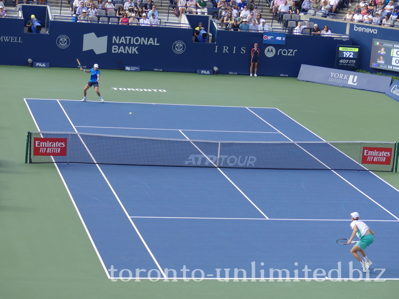 Alex De Minaur is expecting to return the ball to Jannik Sinner. 