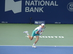 Serve from Jannik Sinner to Alex De Minaur on Centre Court