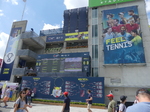 View of the main Central Court during the National Bank Open 2023