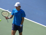 Alex DE MINAUR (AUS) on Centre Court in semifinal match 12 August 2023 National Bank Open