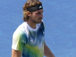 Stefanos Tsitsipas in match with Gael Monfils 9 August 2023 National Bank Open