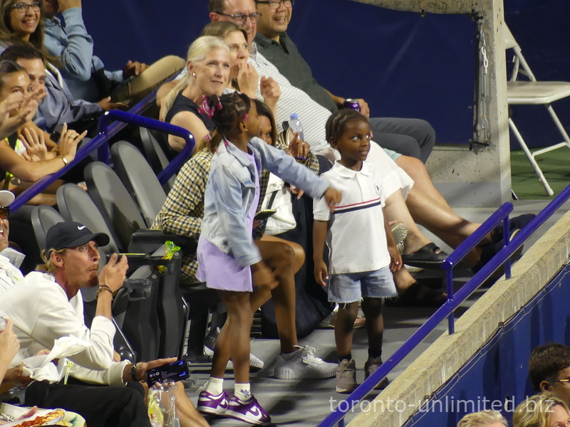 A sudden excitement among the spectators.  The news of the young Canadian tennis player Victoria Mboko winning the NBO 2025 in Montreal has been flashed on the screen 