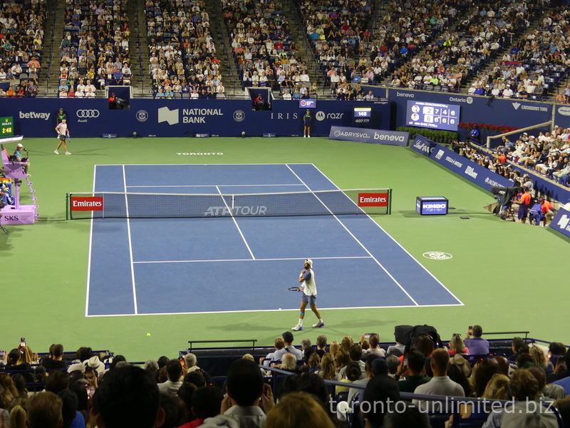 The match is still tied. The Championship match at the NBO 2025, Toronto, August 7, 2025