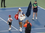Another look at Karen Khachanov coming to the Centre Court to play the Championship Singles Final on August 7, 2025