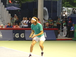 Stefanos Tsitsipas (GRE) playing on the Court with Christopher O'Connell (Aus), July 30, 2025. NBO 2025