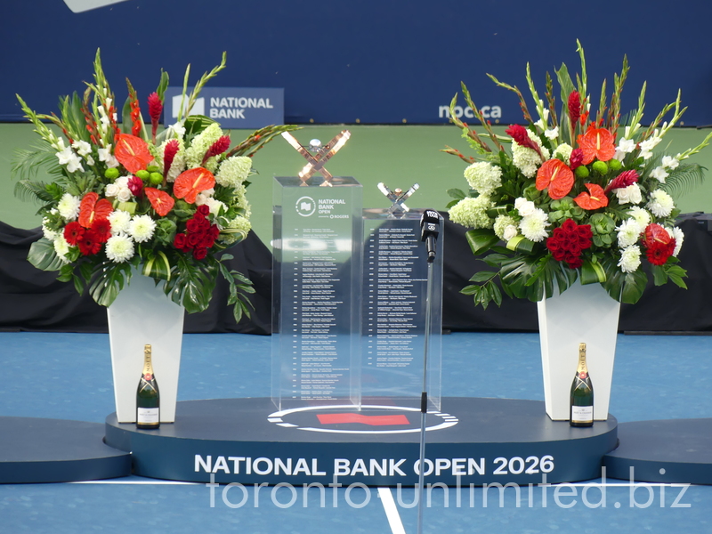 National Bank Open 2026 on the Court Presentation with Championship and