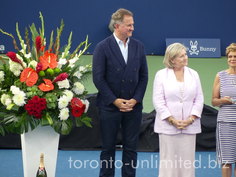 Tennis Canada Board member and WTA Supervisor Donna Kelso 
