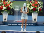 NBO 2026 Champion Iga Swiatek with her Trophy