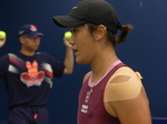 Close-up of Xiyu WANG's face.