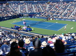 Scoreboard on Centre Court: Bartunkova Vs. Andrescu 2:5