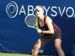 Barbora Krejcikova is starting her match.
