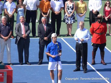 Finalist Richard Gasquet.