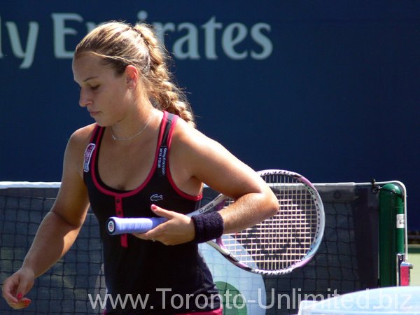 Dominika Cibulkova of Slovakia.