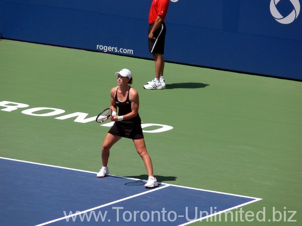 Samantha Stosur on Stadium Court.