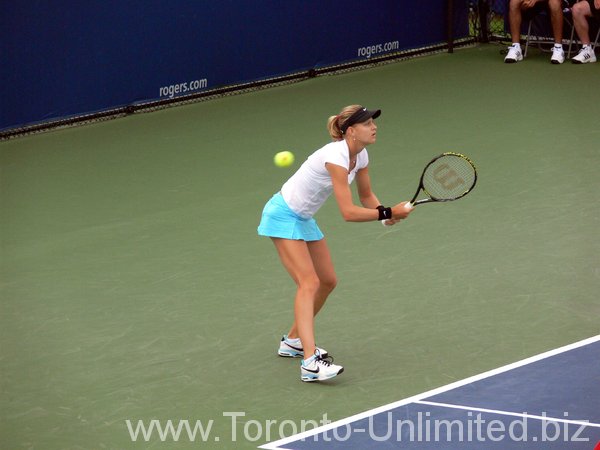 Lucie Safarova of Czech Republic.