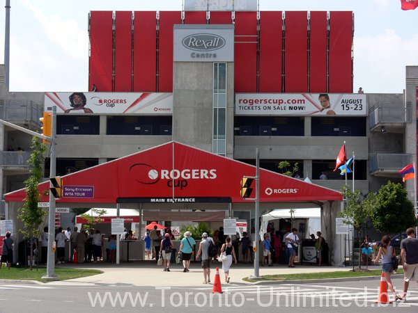 Rexall Centre, Stadium Court in the morning.