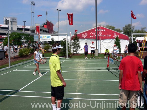 Rexall Centre, fun tennis courts.