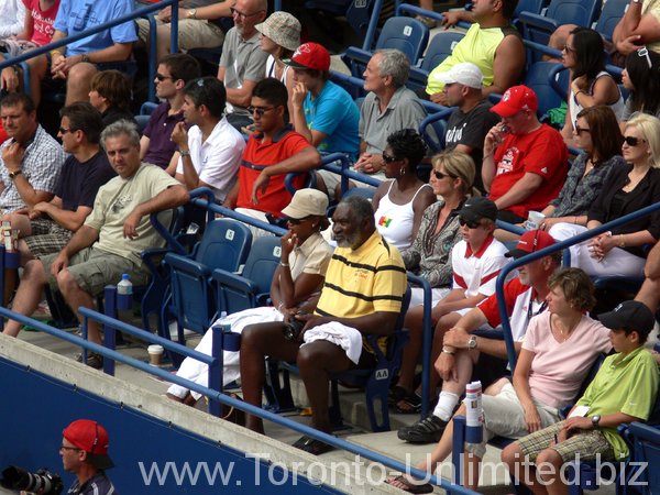 Rick Williams and Venus Williams, Rexall Centre, Rogers Cup, 27 August 2009.