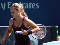 Dominika Cibulkova of Slovakia.