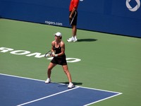 Samantha Stosur on Stadium Court.