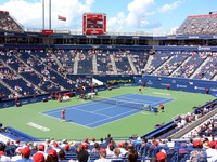 Stadium Court, Rexall Centre, Dementieva and Stosur.