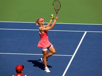 match winner Elena Dementieva.